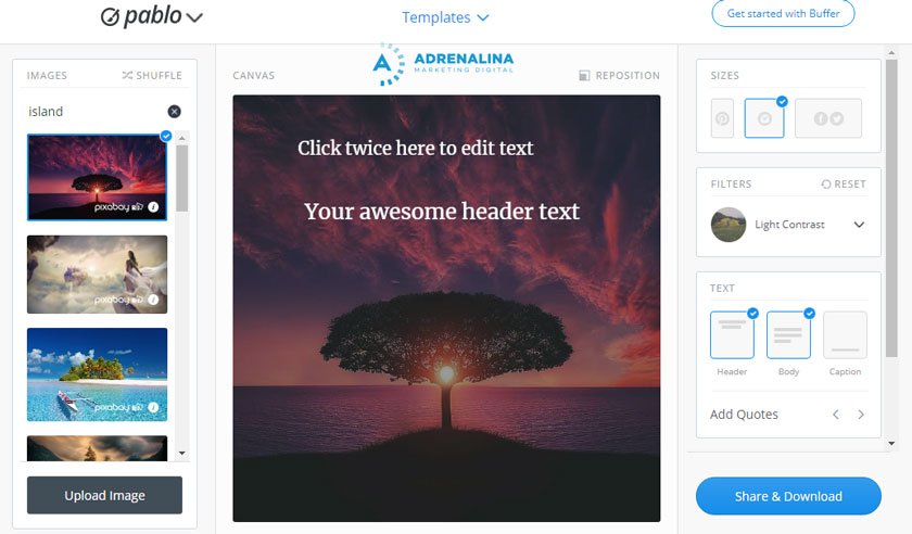 herramienta generar imagenes