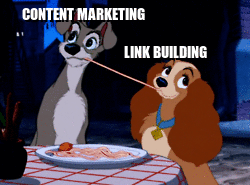 hacer link building y content marketing