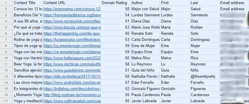 campaña linkbuilding emails