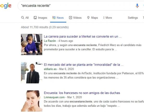 resultados de busqueda