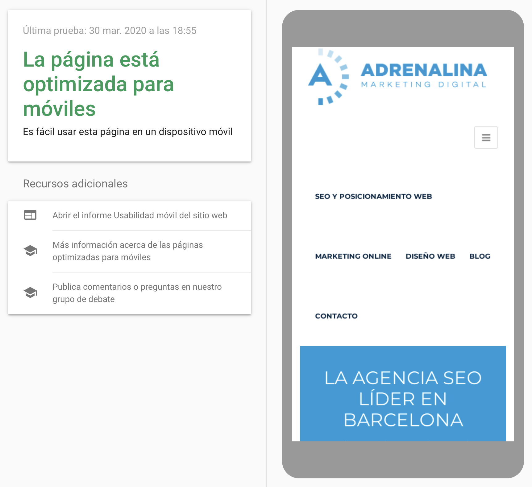 ¿Tu página web está optimizada para móviles?