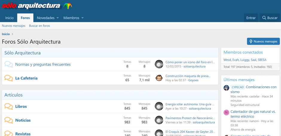 foro de arquitectura