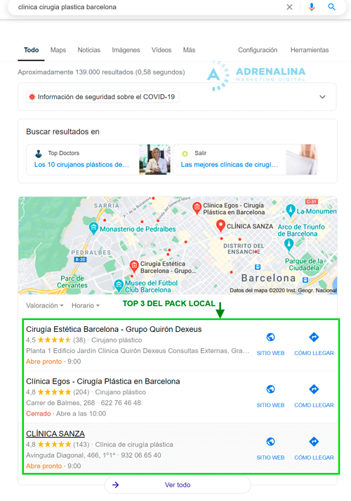 CLINICAS CIRUGIA PLASTICA