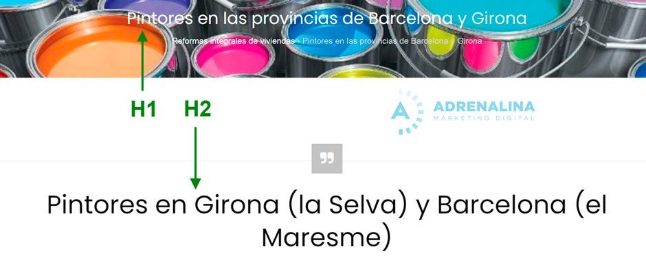 OPTIMIZACION encabezados seo