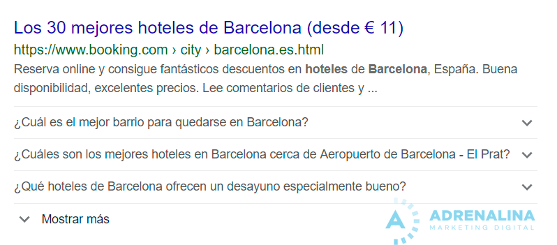 rich snippet preguntas