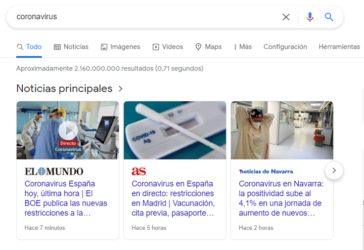 noticias principales google