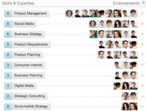 Aptitudes en Linkedin